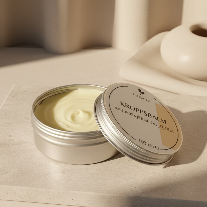 Kroppsbalm - Aprikoskjerne og jojoba