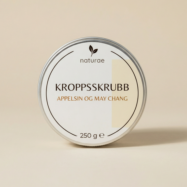 Kroppsskrubb - Appelsin og may chang